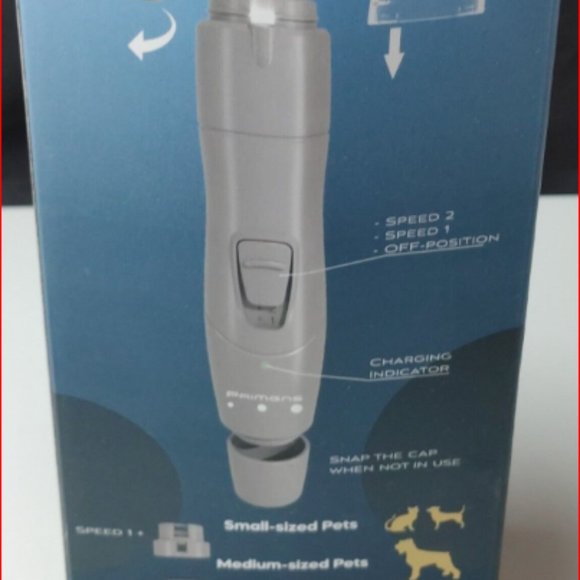 Primens CLAWMASTER Professional Pet Nall Grinder for Small to Lg Dogs & Cats NEW - Picture 2 of 6